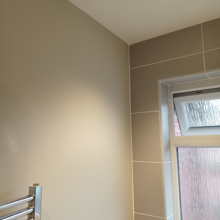 Great bathroom finish 