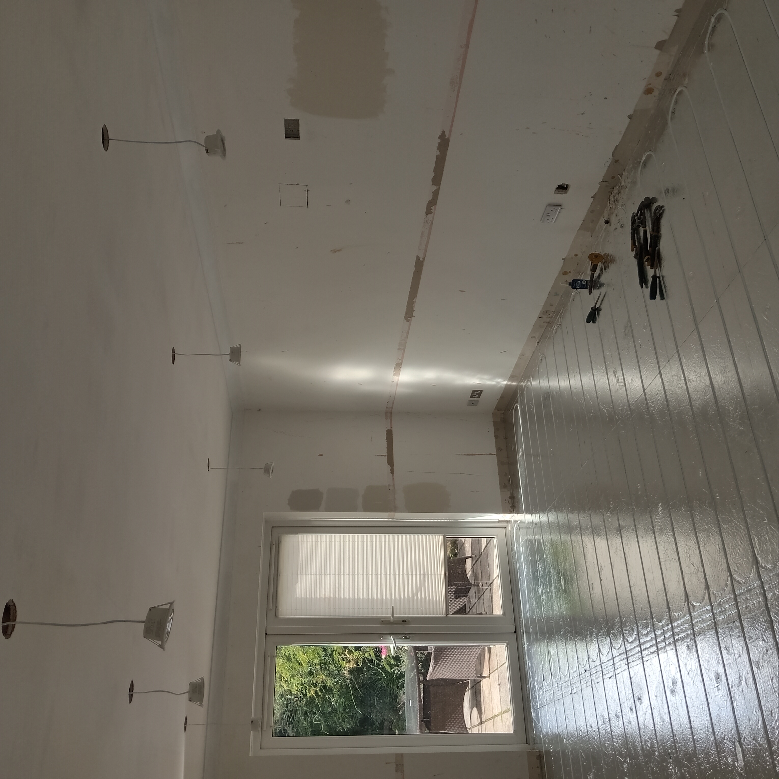 Borders and old wall paper removal and skimming as part of a full redecoration