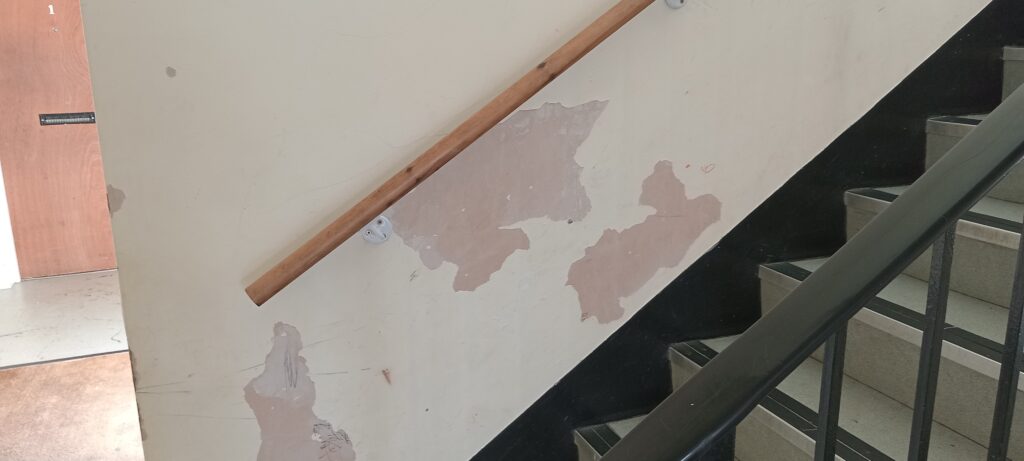 Damp and moisture can ruin a paint job.  That's why I take the time to make sure that everything is stabilized ready for your full redecoration