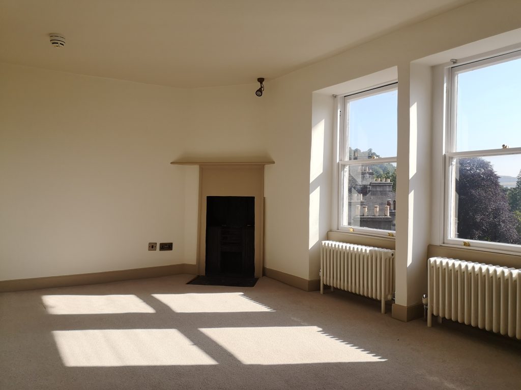 Top floor of a beautiful redecoration  project in the center of Bath