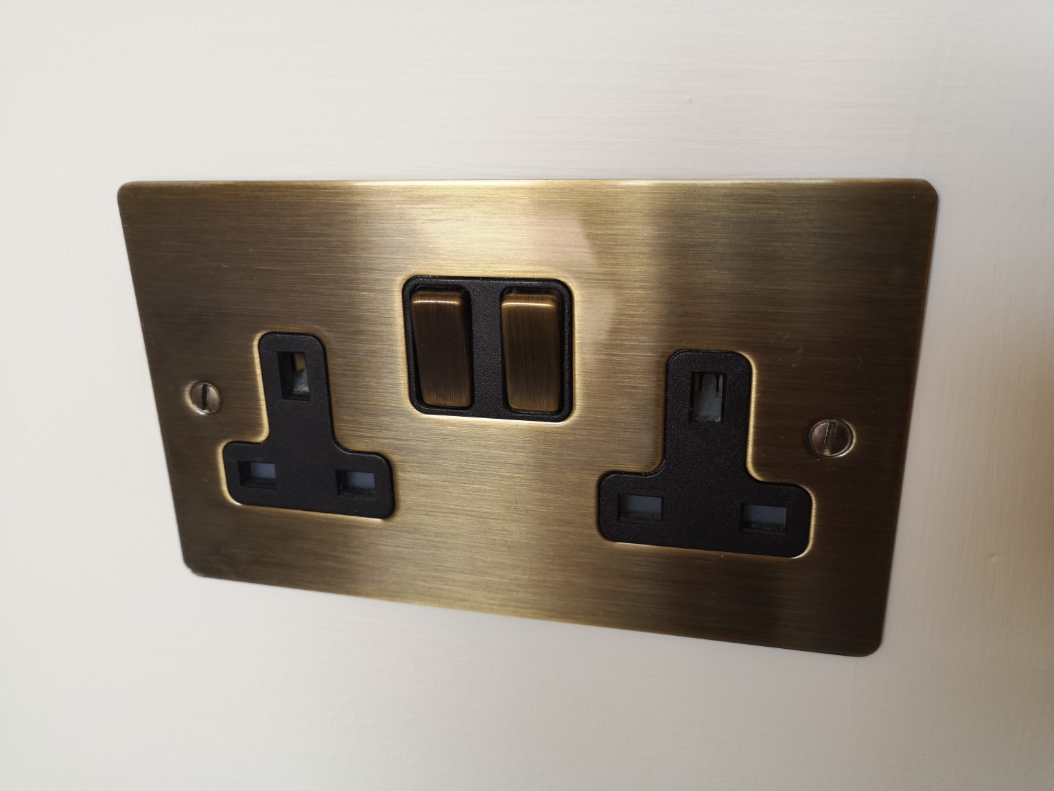 Even Sockets get the special treatment in a full property redecoration project