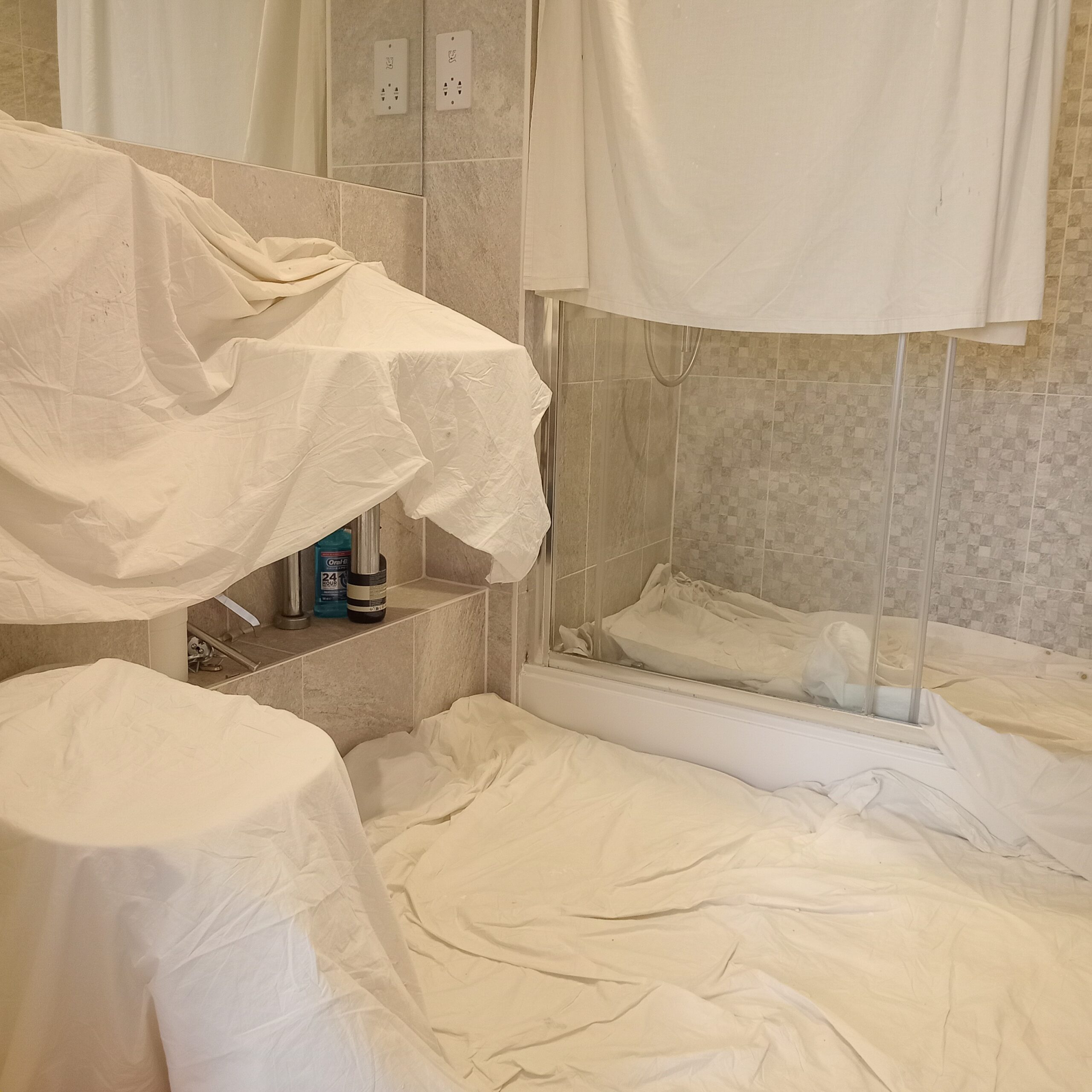 Dust sheets and suitable protection for your furniture, fixtures and fittings