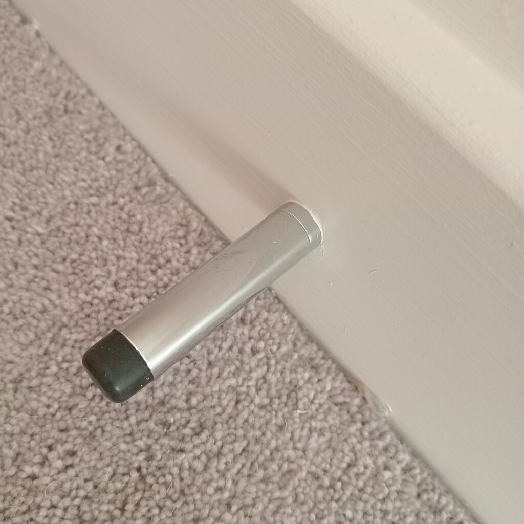 Paint free door stops