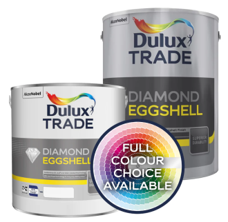 Diamond Hard is scrubbable and colour matched